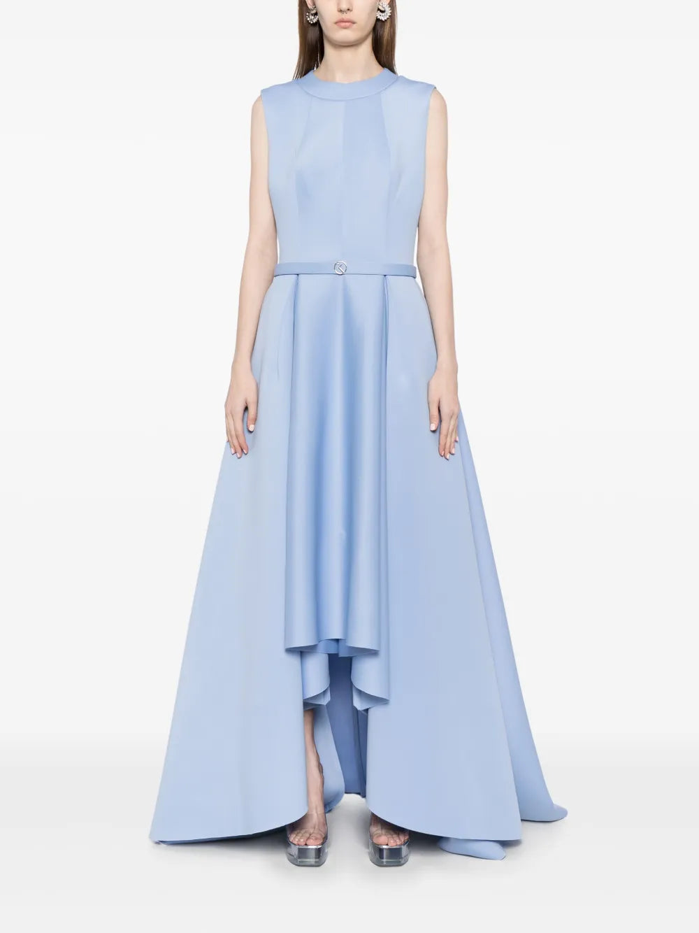 High-Low Neoprene Gown