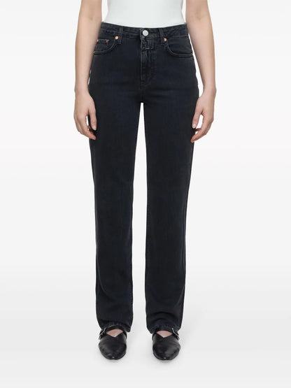 Roan High-Rise Straight-Leg Jeans