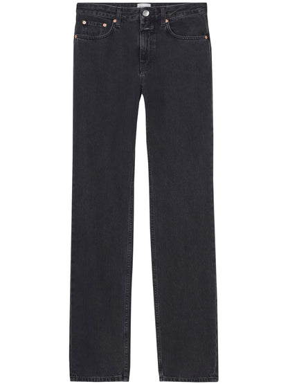 Roan High-Rise Straight-Leg Jeans