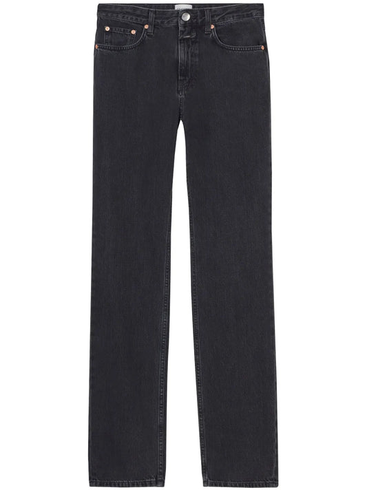 Roan High-Rise Straight-Leg Jeans