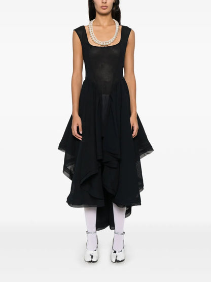 Ruffled Cocktail Dress