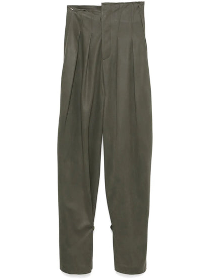Faux-Suede Trousers