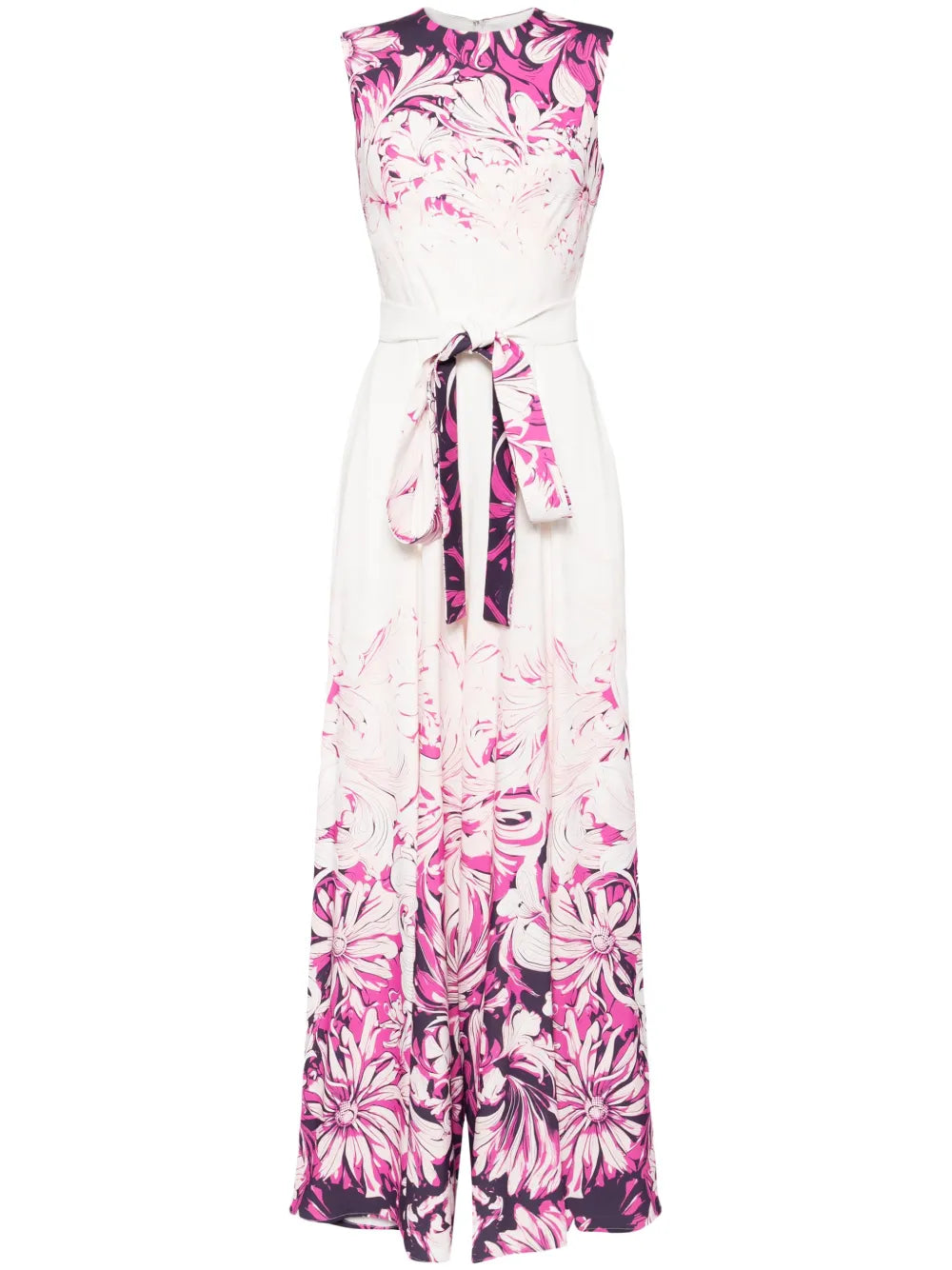 Floral-Print Wide-Leg Jumpsuit