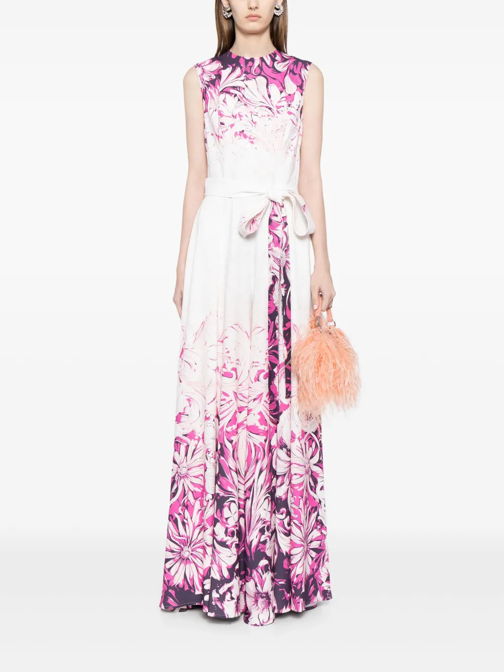 Floral-Print Wide-Leg Jumpsuit