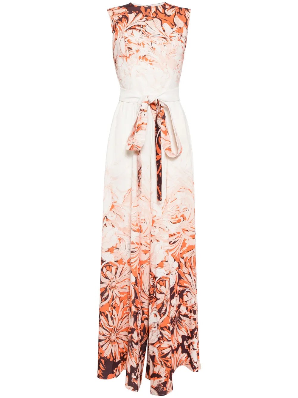 Floral-Print Wide-Leg Jumpsuit