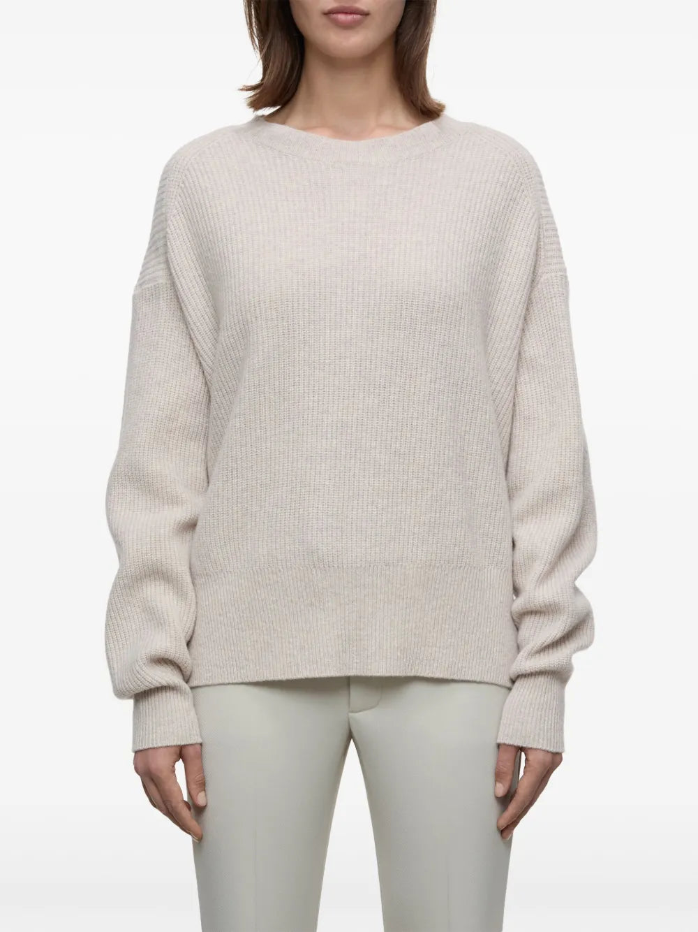 Crew-Neck Wool Jumper