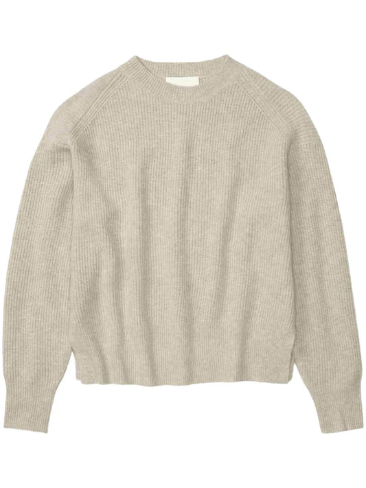 Crew-Neck Wool Jumper