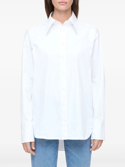 Boxy Long-Sleeve Shirt