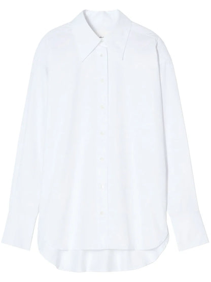 Boxy Long-Sleeve Shirt