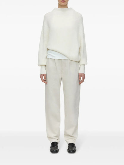 Crew-Neck Ribbed Jumper