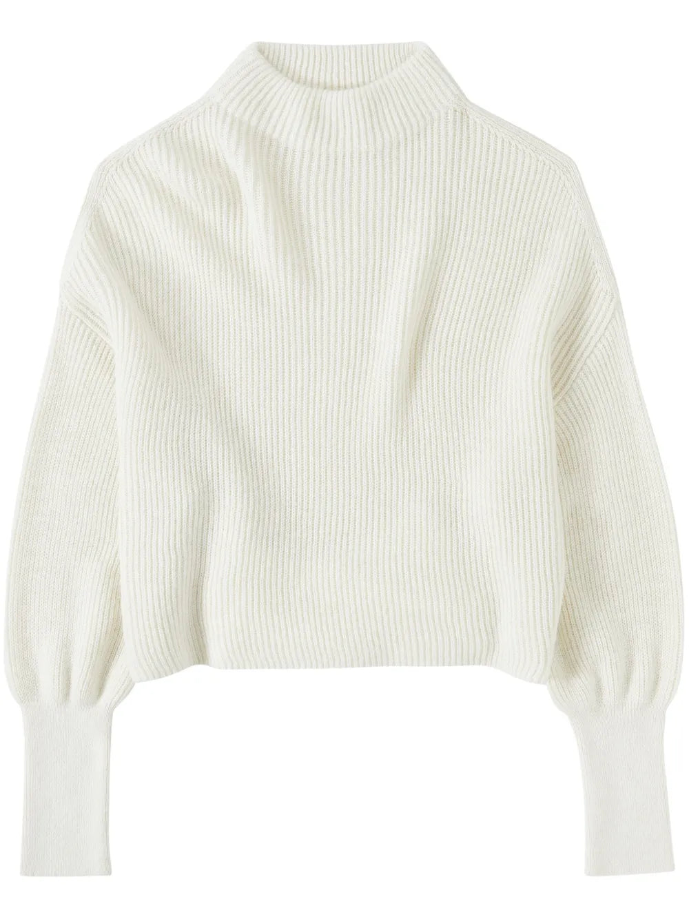 Crew-Neck Ribbed Jumper