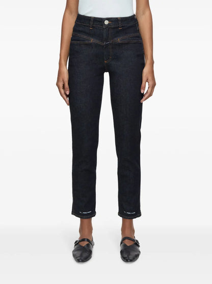 Pedal Pusher Tapered Jeans