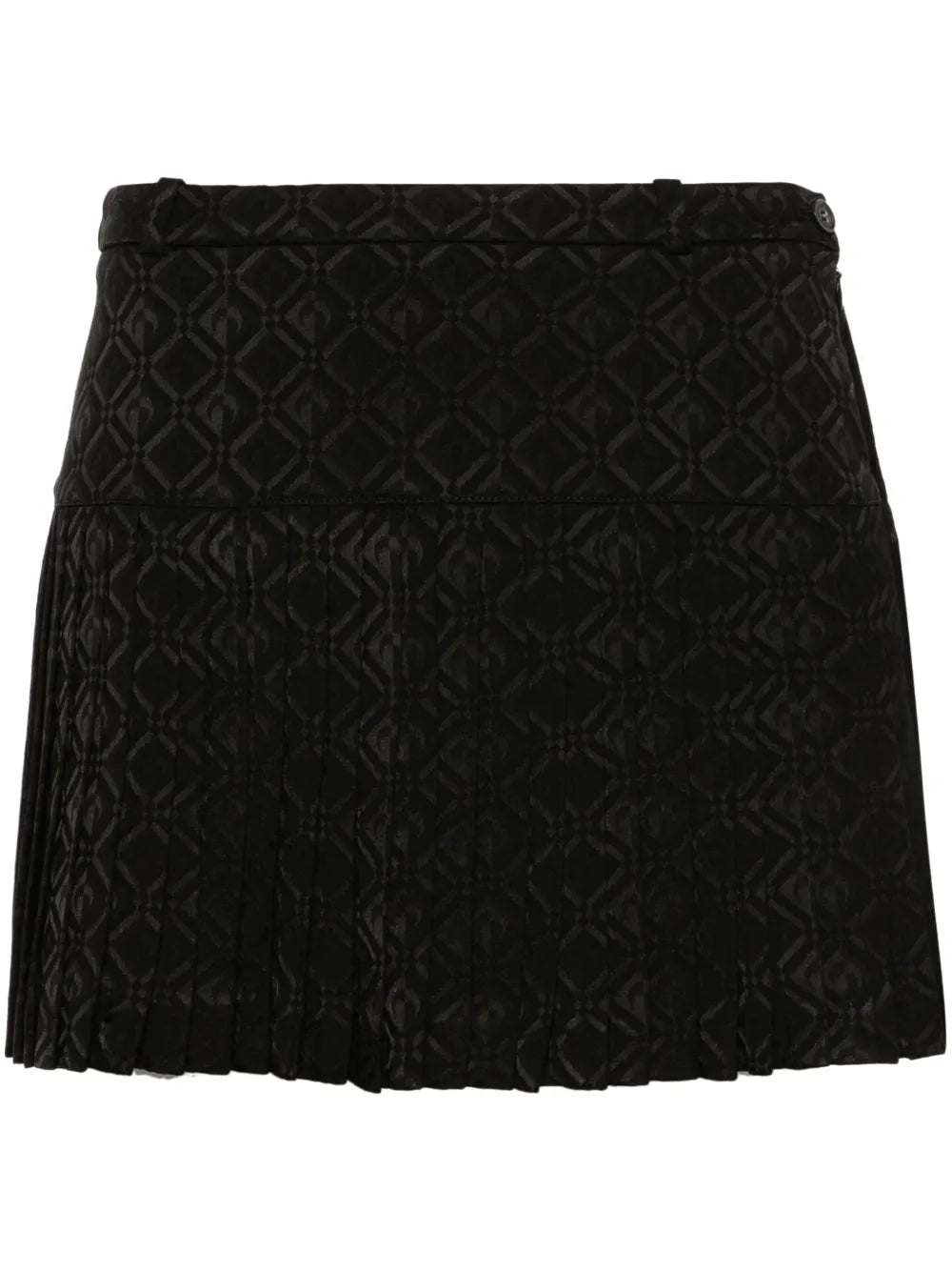 Moon Diamond-Jacquard Mini Skirt