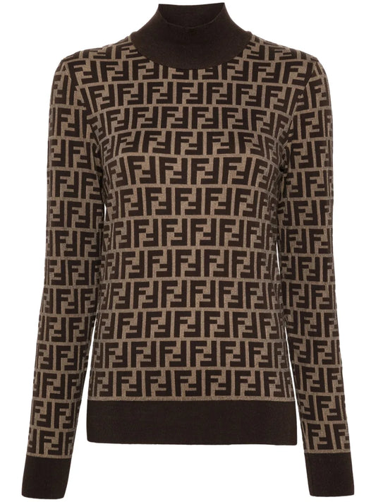 Ff-Jacquard Sweater