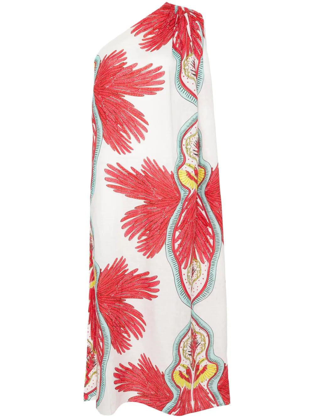 Hawai One-Shoulder Maxi Dress