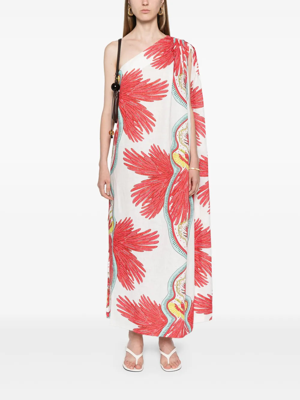 Hawai One-Shoulder Maxi Dress