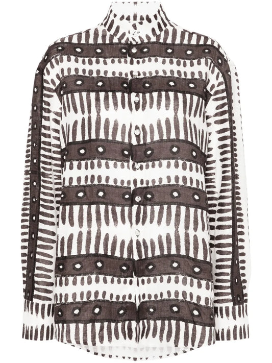 Kenya Abstract-Print Shirt