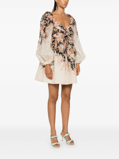 Illustration Mini Dress