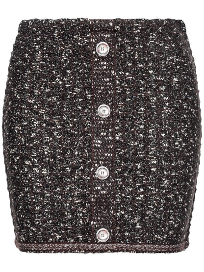 Vinacciolo Knitted Mini Skirt