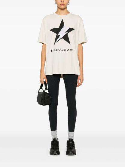 Star-Print T-Shirt