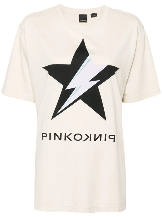 Star-Print T-Shirt