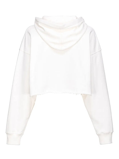 Y2K Cards Cotton Cropped Hoodie