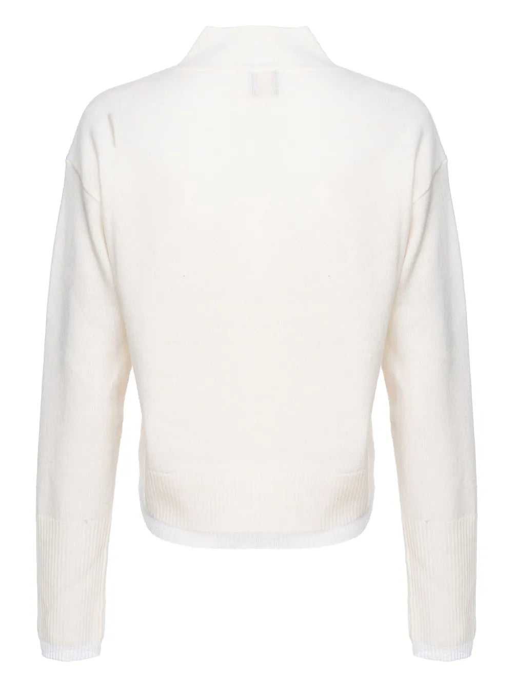 Drop-Shoulder Fine-Knit Jumper