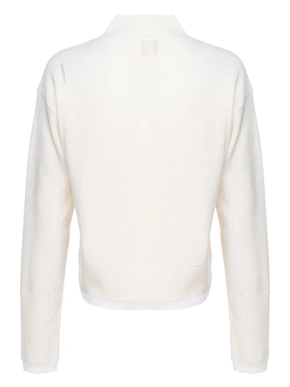Drop-Shoulder Fine-Knit Jumper