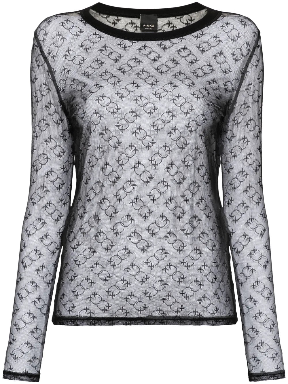 Monogram Sheer T-Shirt
