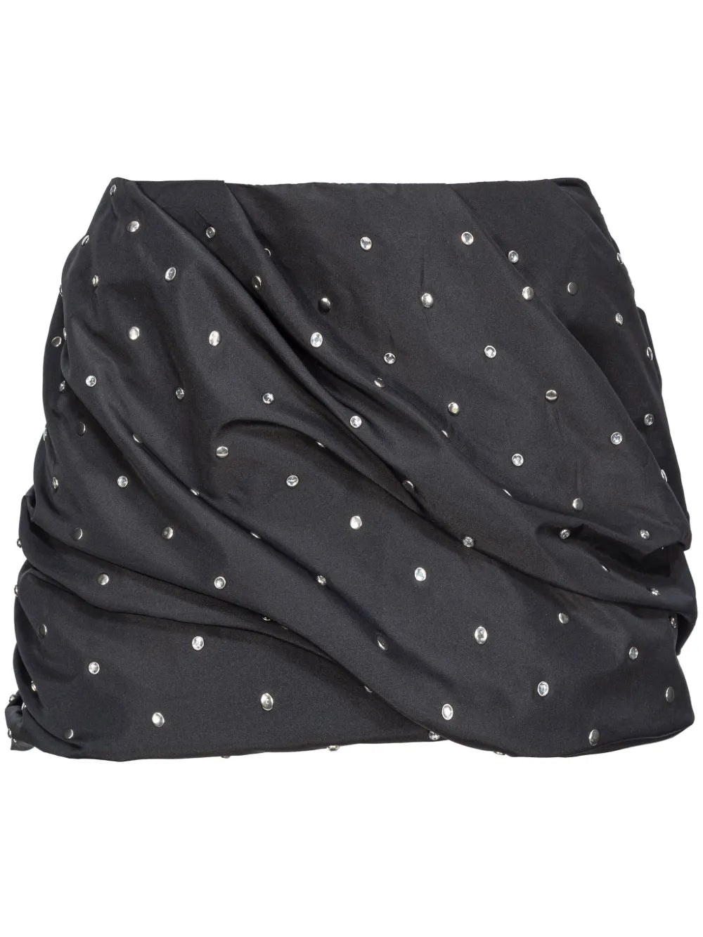 Saint Paul Draped Mini Skirt