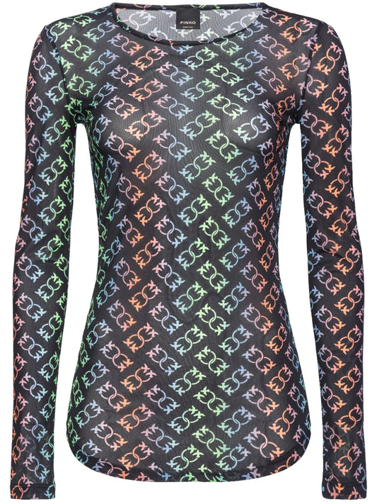 Love Birds Monogram Blouse