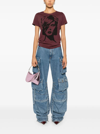 Bowie-Print T-Shirt