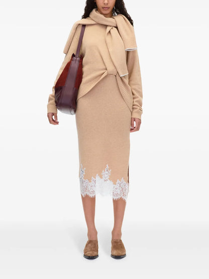 French Tuck Midi Dress
