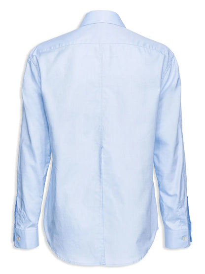 Love Birds-Embroidered Cotton Shirt