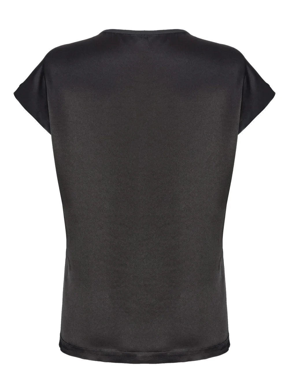 Panelled Satin Blouse