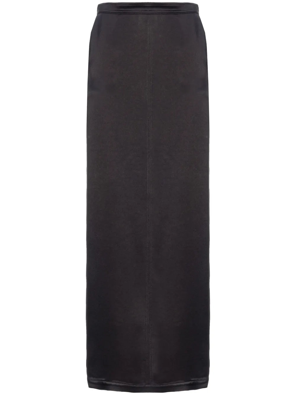 Rear-Slit Maxi Skirt