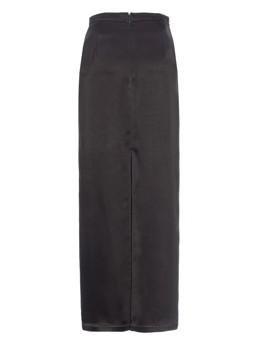 Rear-Slit Maxi Skirt