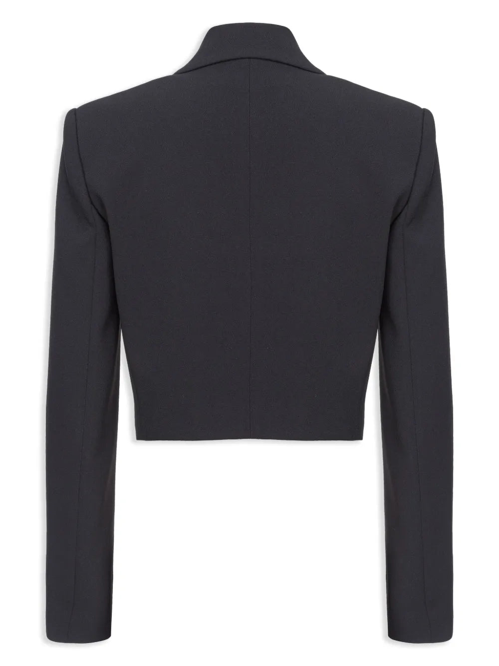 Cropped Crepe Jacket