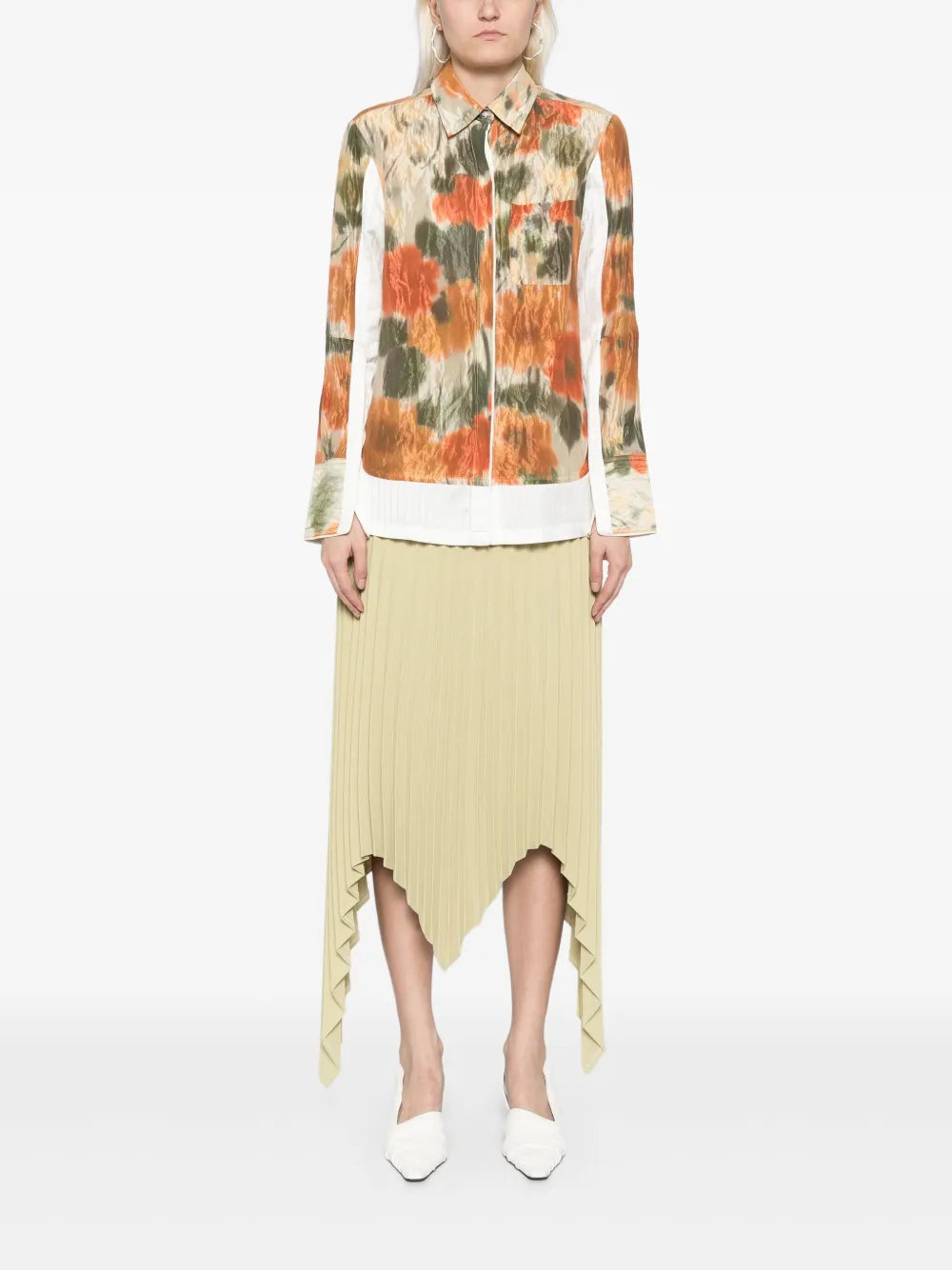 Blurred Marigold Pj Shirt