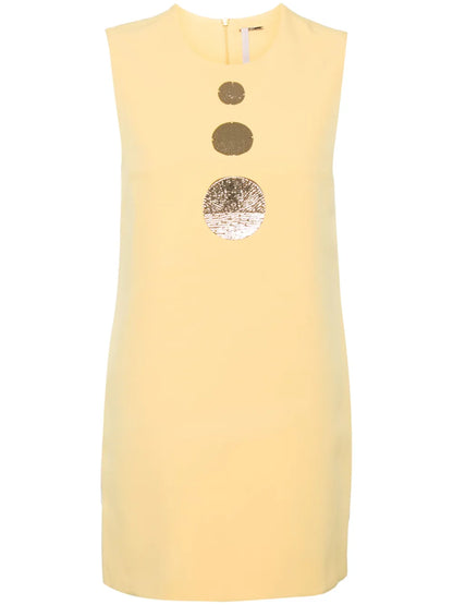 Vango Coin-Detail Mini Dress