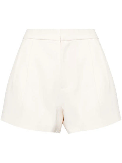 High-Waisted Tailored Shorts