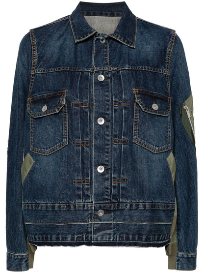 Panelled Denim Jacket