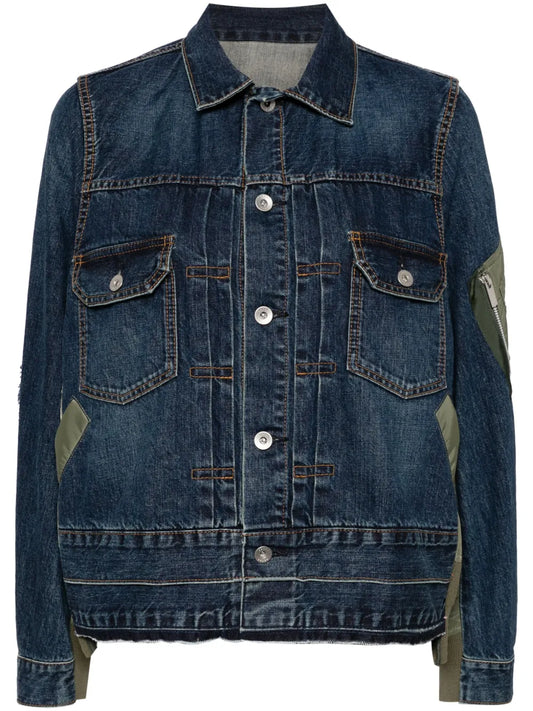 Panelled Denim Jacket