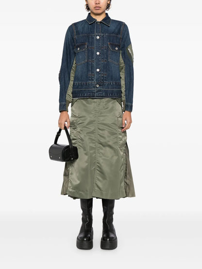 Panelled Denim Jacket