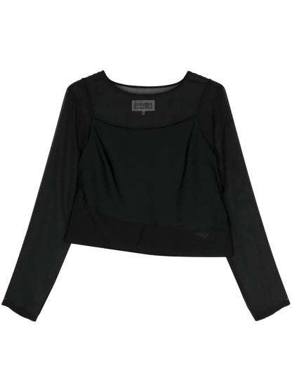 Layered Sheer Top