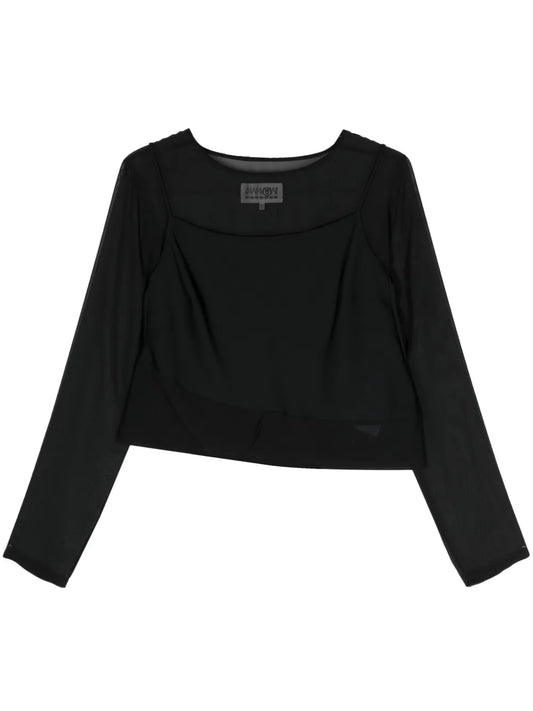 Layered Sheer Top