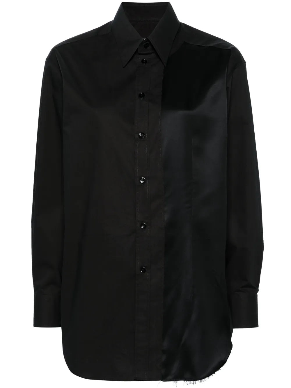 Panelled Cotton Shirt