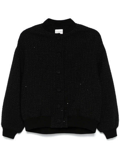 Tweed Bomber Jacket
