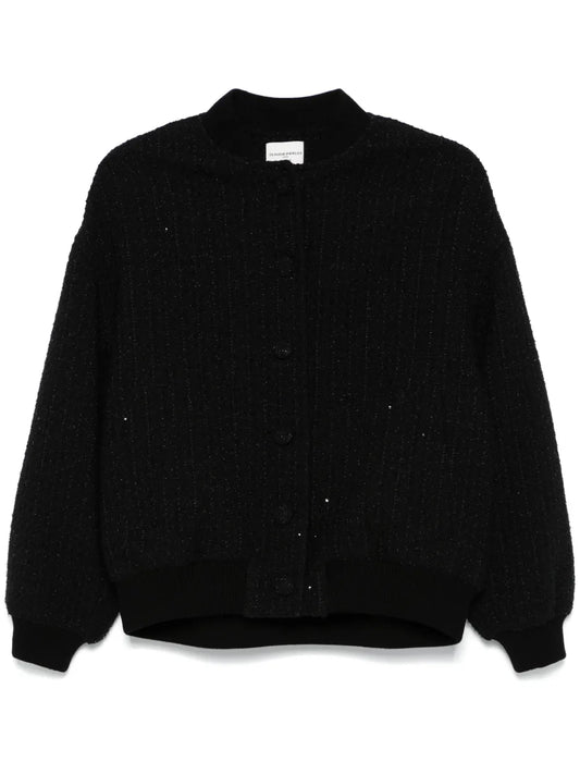 Tweed Bomber Jacket
