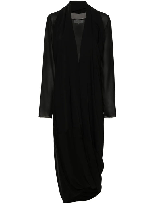 Layered Sheer Maxi Dress